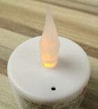 4er Set LED Teelichter mit Luftzugsensor für romantische Momente / Flackereffekt
