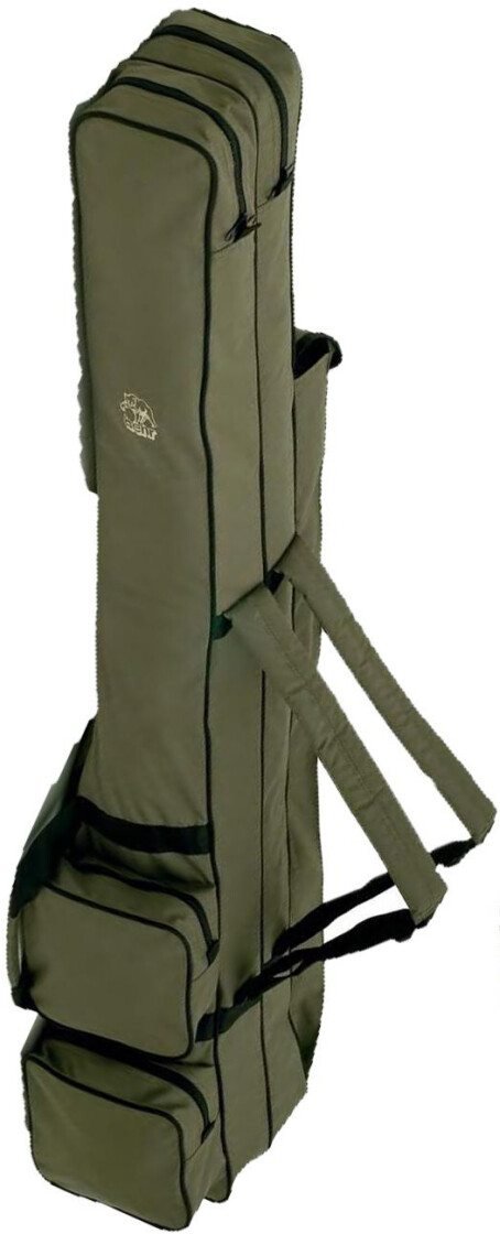 Traper Rutentasche Adventure - Versteiftes Rutenfutteral 140/160cm 2/3 Fächer