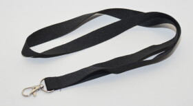 Ausweishülle mit Lanyard schwarz