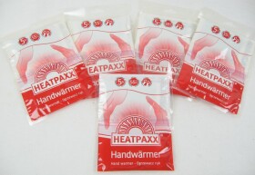 HeatPaxx Handwärmer Taschenwärmer 5 Paar im Hamsterpack für bis zu 5 Stunden Wärme