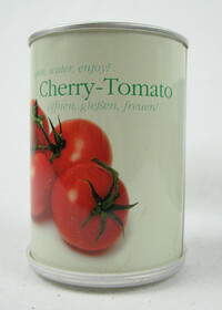 Dosenpflanzen Pflanze aus der Dose / Cherry-Tomaten