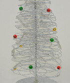 Leuchtender LED Weihnachtsbaum mit 20 LEDs warmwei&szlig;