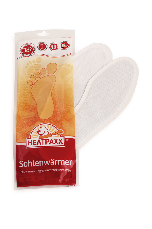 30 Paar Fußwärmer Zehenwärmer Sohlenwärmer bis 6 Stunden Wärme HeatPaxx 